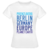 Prenzlberg - Planet Earth - Frauen Premium T-Shirt - Weiß