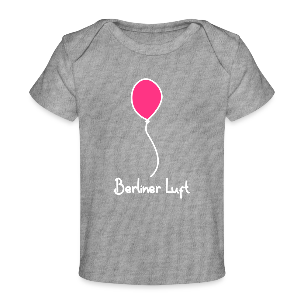 Berliner Luftballon - Baby Bio T-Shirt - Grau meliert