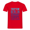 Treptow Planet Earth - Männer Premium T-Shirt - Rot