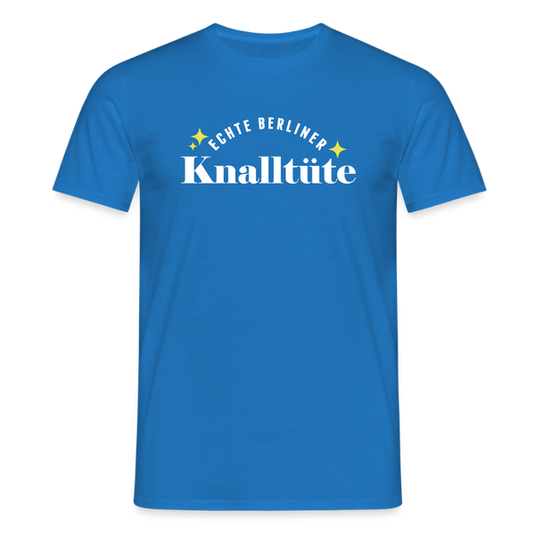 Echte Berliner Knalltüte - Männer Premium T-Shirt - Royalblau