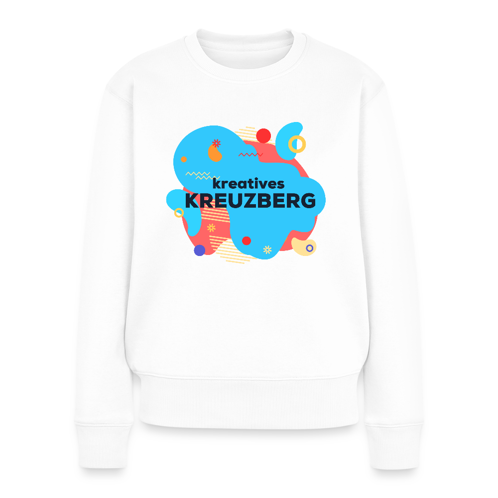 Kreatives Kreuzberg - Frauen Premium Pullover - Weiß