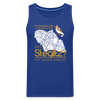 Stockholm oder Steglitz - Männer Premium Tank Top - Königsblau