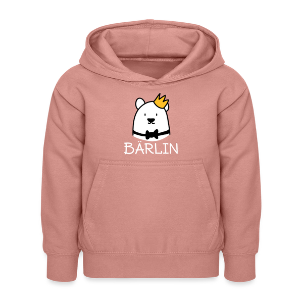 Bärlin - Kinder Hoodie - Altrosa