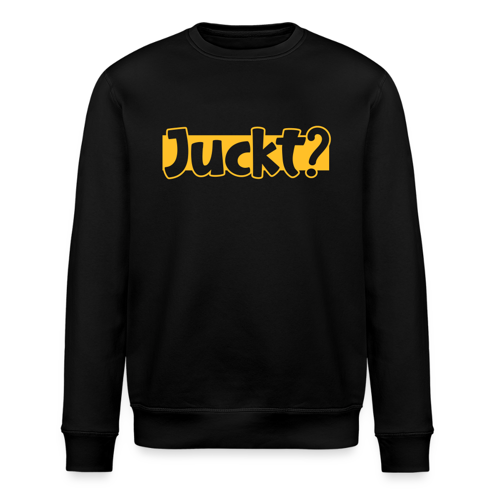 Juckt? - Unisex Bio Sweatshirt - Schwarz