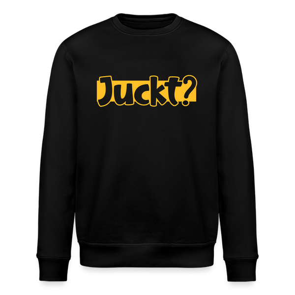 Juckt? - Unisex Bio Sweatshirt - Schwarz