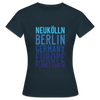 Neukölln Planet Earth - Frauen Premium T-Shirt - Navy