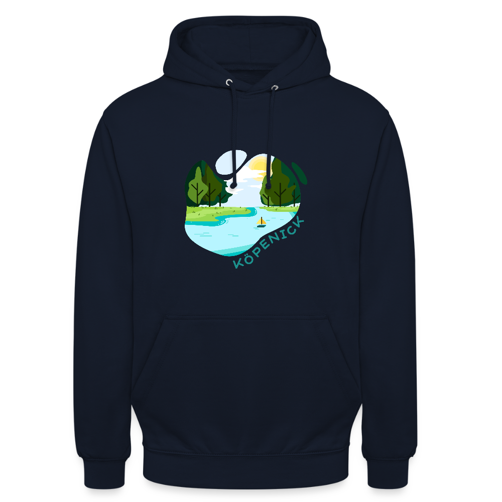 Köpenick am Wasser - Unisex Hoodie - Navy