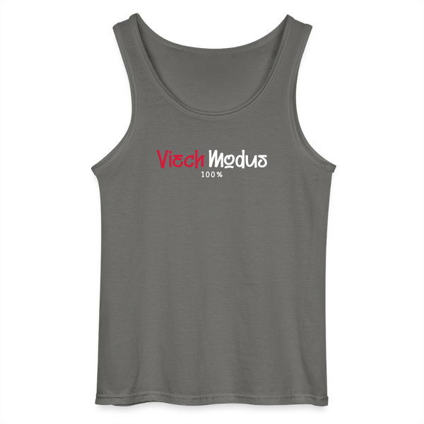 Viech Modus 100% - Männer Tank Top - Anthrazit
