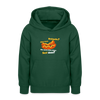Jibbet Brühpulla - Teenager Hoodie - Flaschengrün