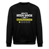 Keen Bock uff Erwachsensein - Unisex Bio Sweatshirt - Schwarz