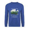 Grönland oder Grunewald - Unisex Pullover - Royalblau