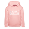 Tach ihr Flitzpiepen - weiß - Kinder Premium Hoodie - Kristallrosa