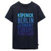 Köpenick Planet Earth - Teenager Premium T-Shirt - Navy