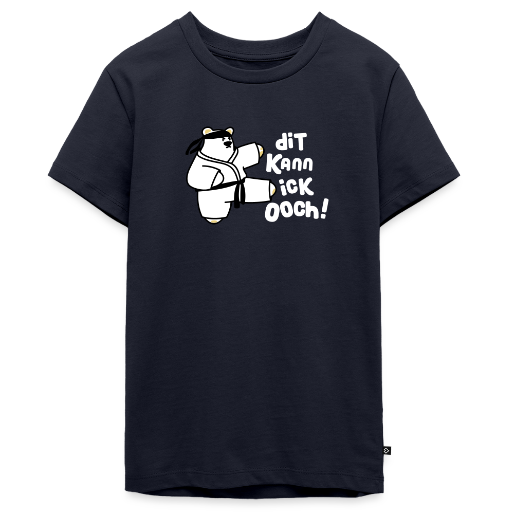 Dit kann ick ooch! - Teenager Premium T-Shirt - Navy