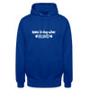 Mein biologischer Hund. - Unisex Hoodie - Royalblau