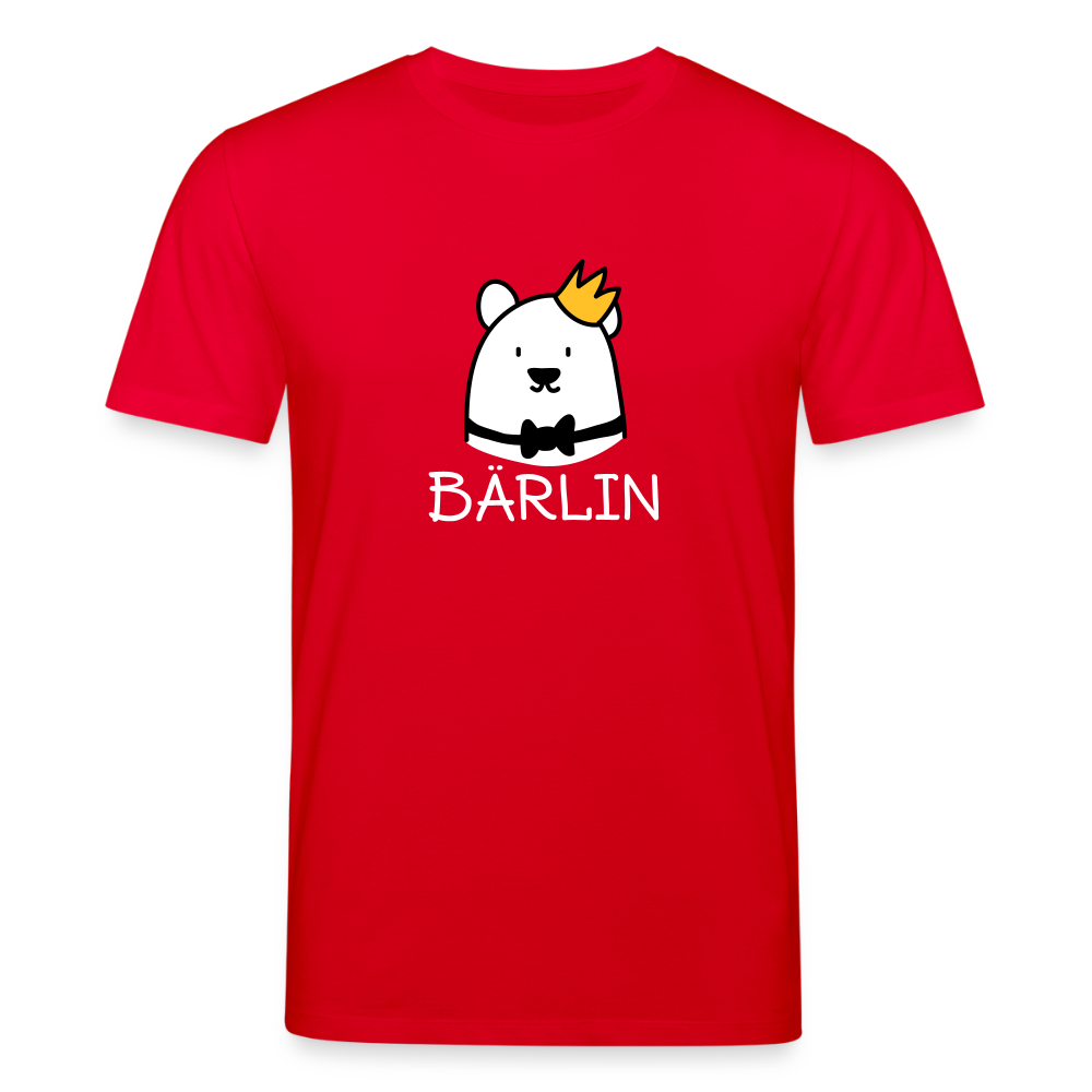 Bärlin - Unisex Bio T-Shirt - Rot