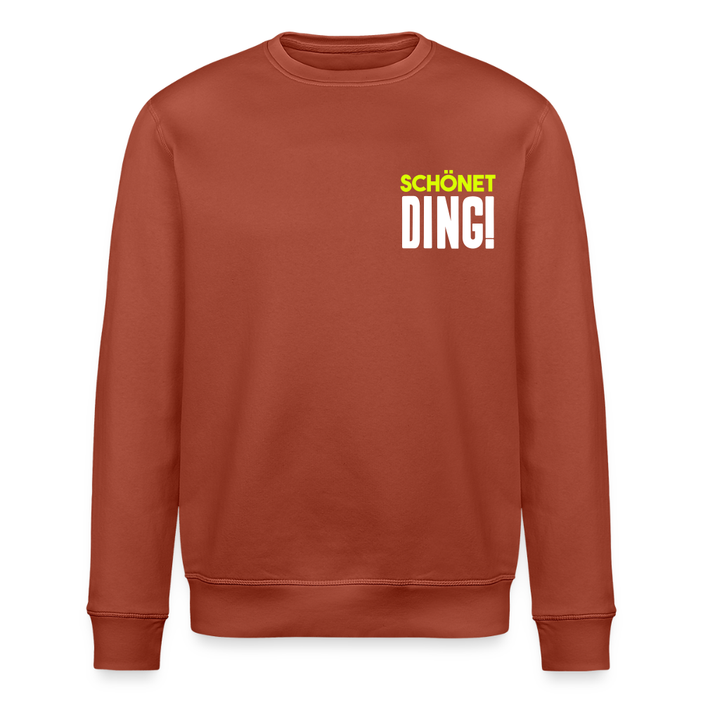 schönet Ding! - Unisex Bio Sweatshirt - Terrakotta