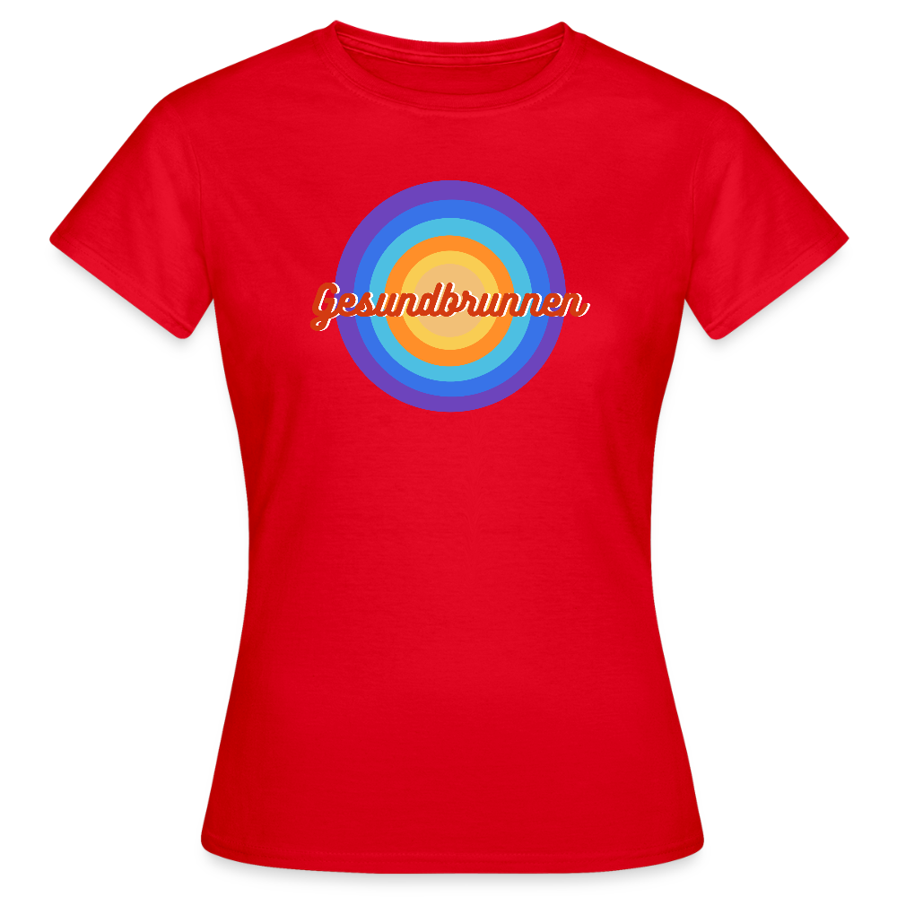 Gesundbrunnen Retro - Frauen Premium T-Shirt - Rot