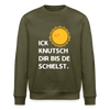 Ick knutsch dir Sonne! - Unisex Bio Sweatshirt - Khaki
