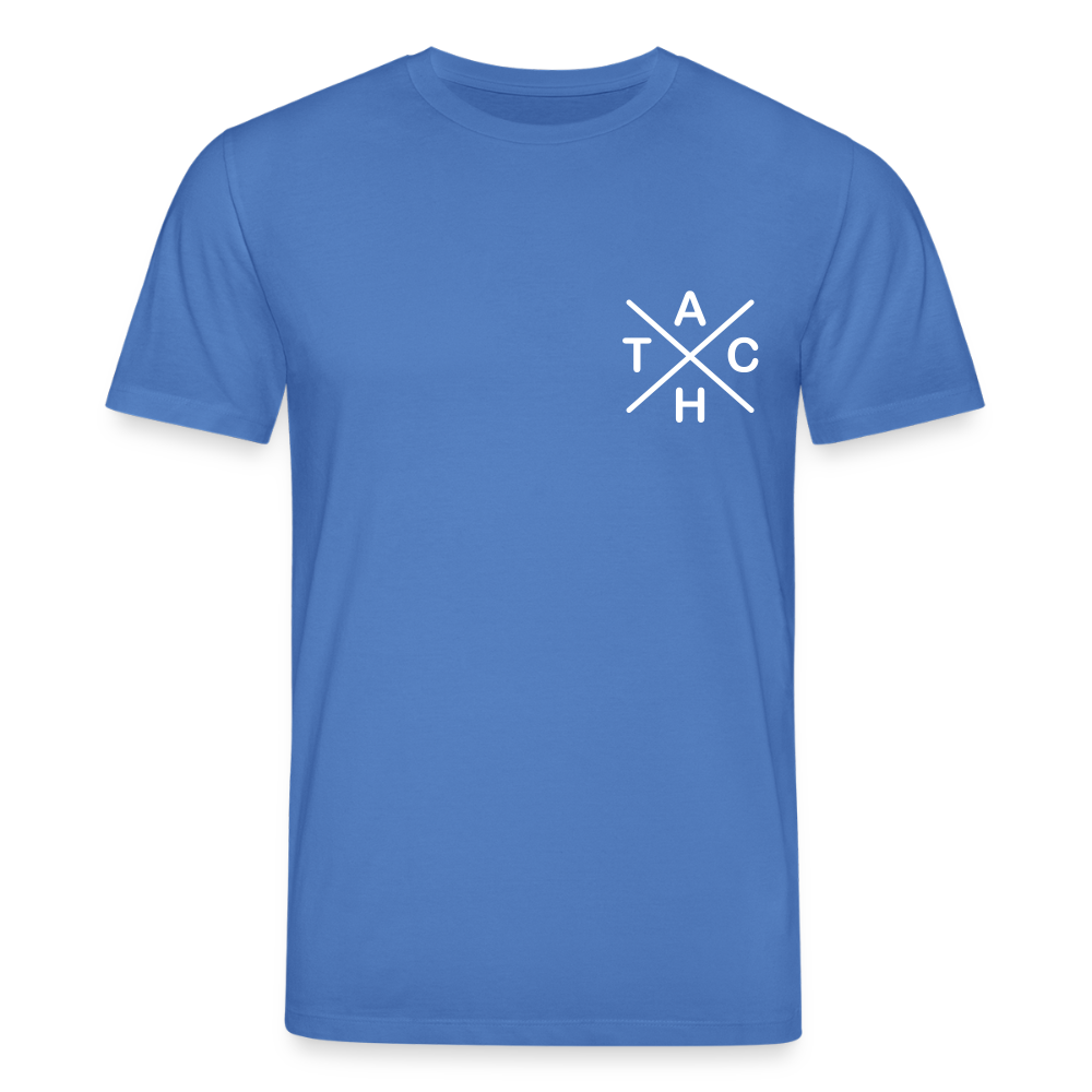 Tach X - Unisex Bio T-Shirt - Achtsames Blau