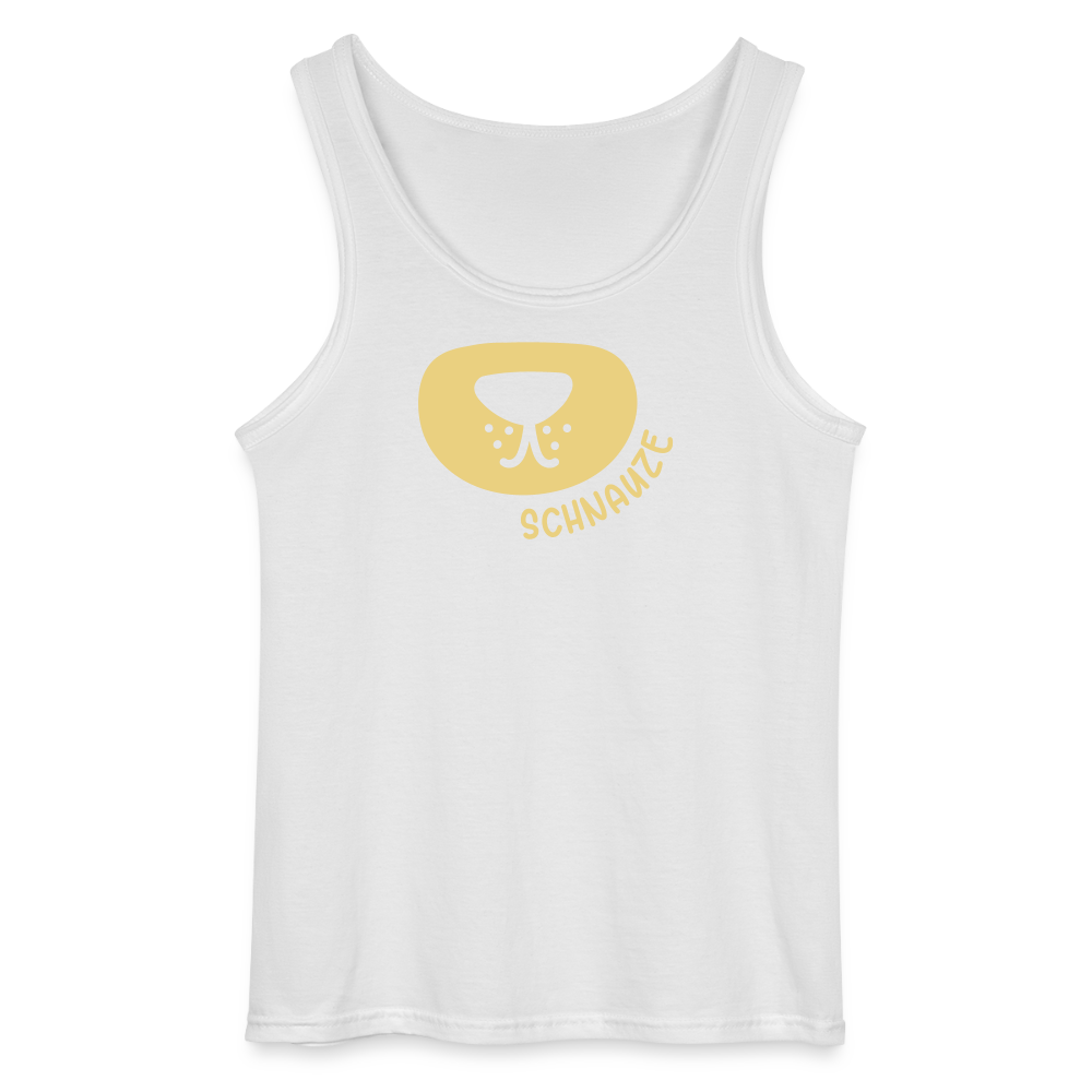 Schnauze - Männer Tank Top - Weiß