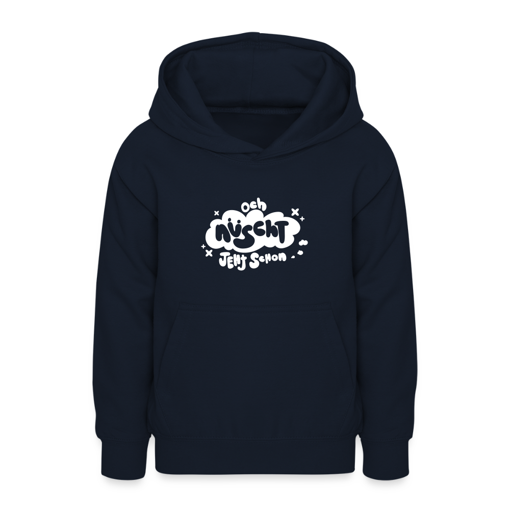 och nüscht jeht schon! - Teenager Hoodie - Navy