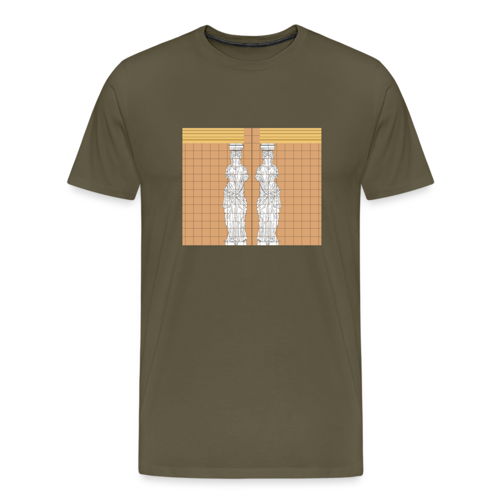 Residenzstrasse - Männer Premium T-Shirt - Khaki