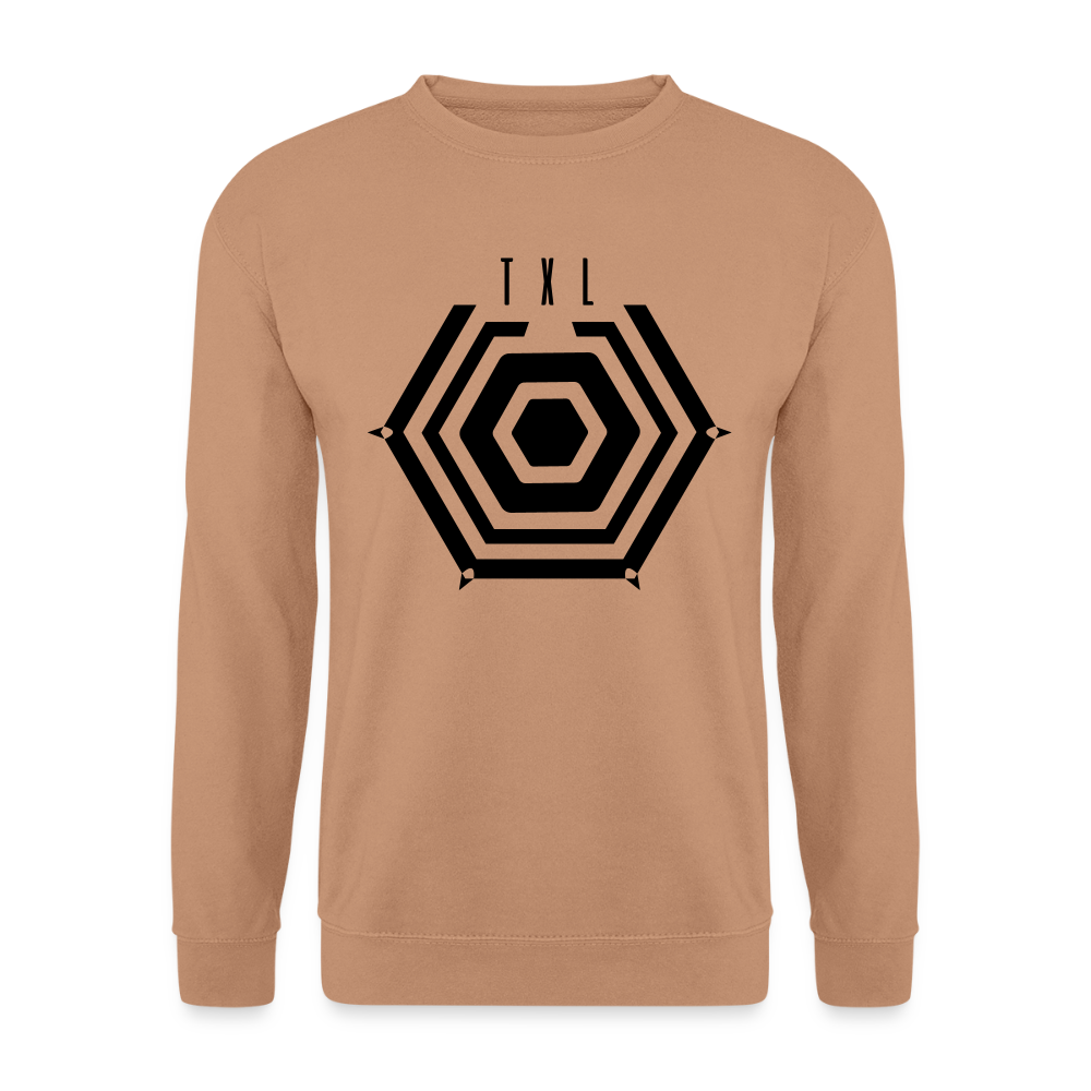 Tegel TXL Umrisse - Unisex Pullover - Mocca