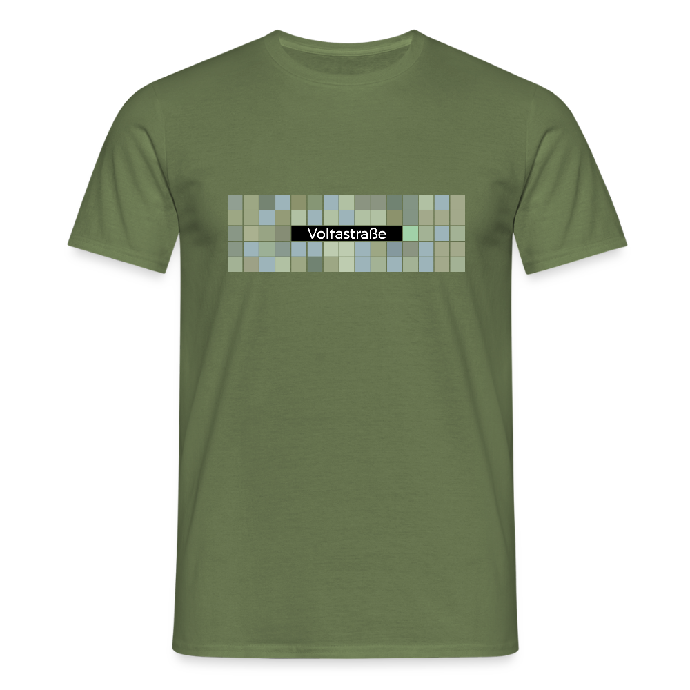 Voltastrasse - Männer Premium T-Shirt - Militärgrün
