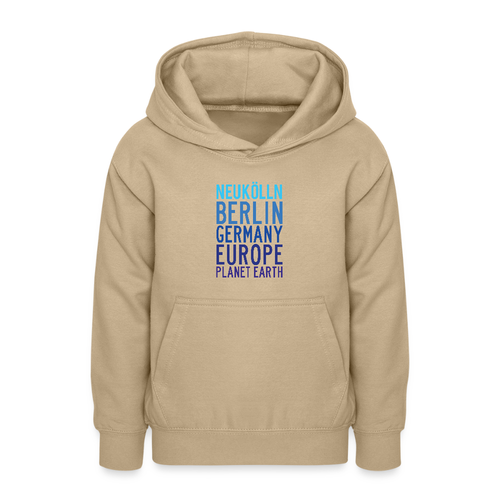 Neukölln Planet Earth - Teenager Hoodie - Sand