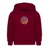 In Form! Rund is 'ne Form! - Kinder Hoodie - Bordeaux