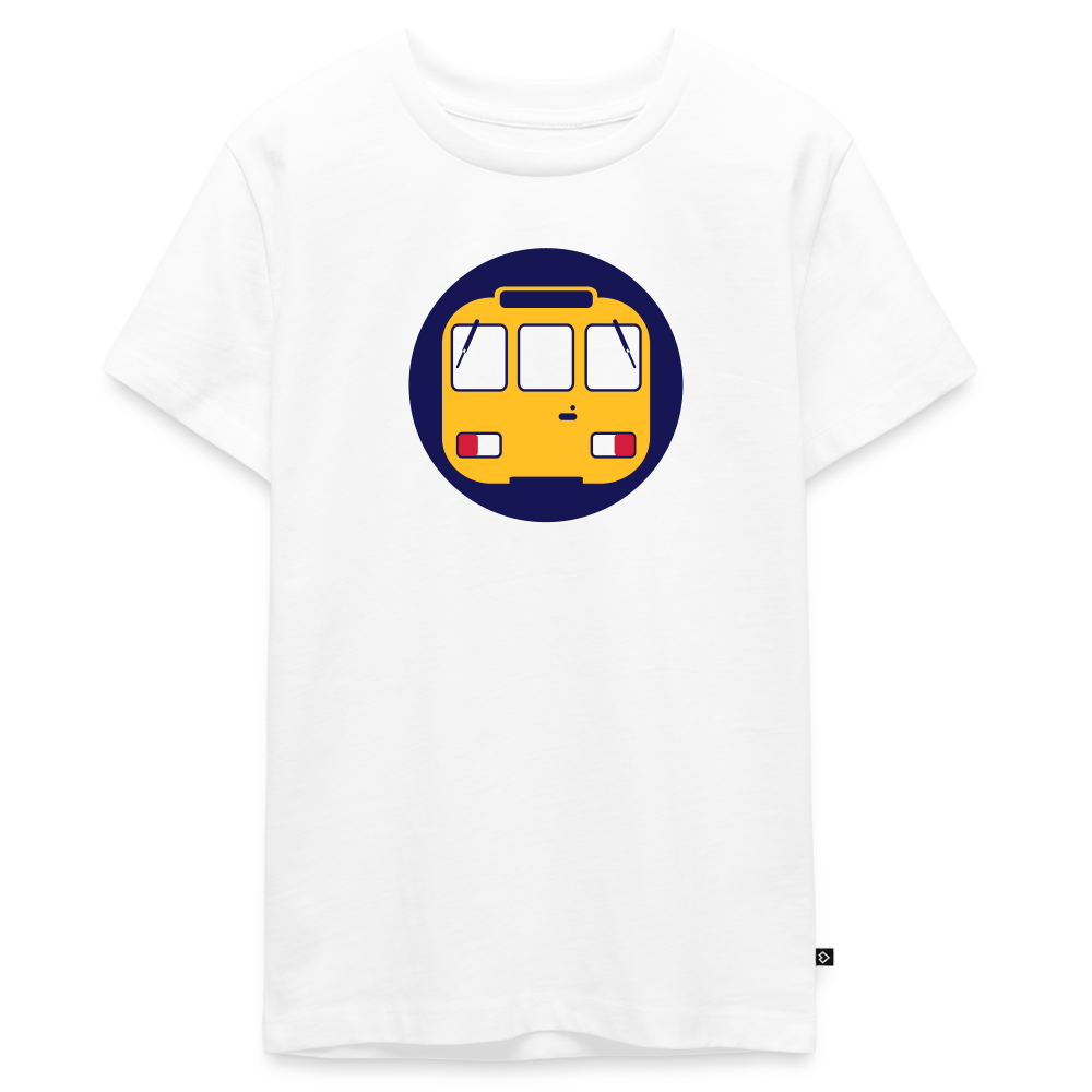 U-Bahntunnel - Teenager Premium T-Shirt - Weiß