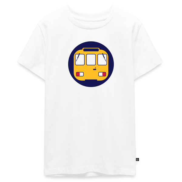 U-Bahntunnel - Teenager Premium T-Shirt - Weiß
