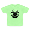 Tegel TXL Umrisse - Baby T-Shirt - Mintgrün
