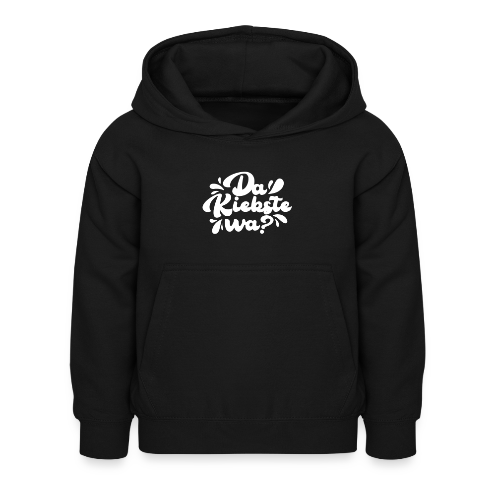 Kiekste - Kinder Hoodie - Schwarz