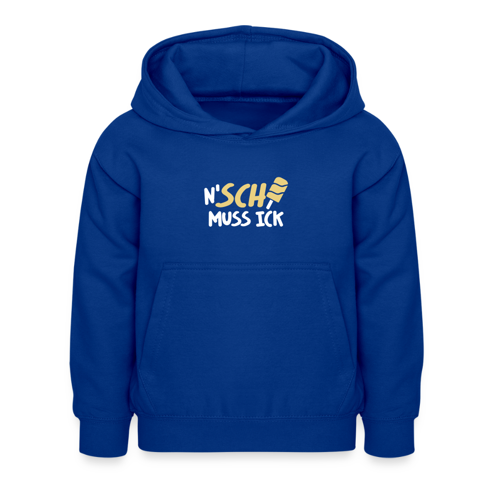 N'SCH... MUSS ICK - Kinder Hoodie - Royalblau