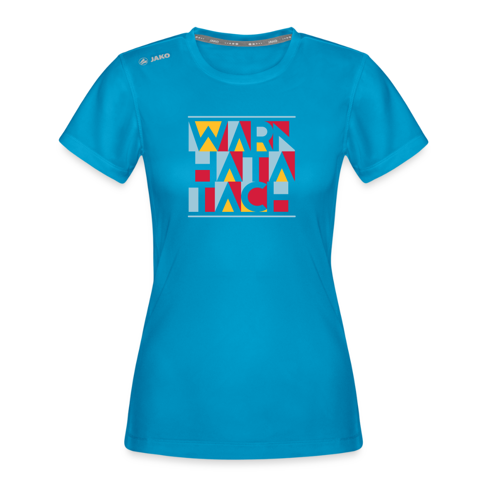 Warn Hata Tach - Frauen Sport-Shirt - Saphirblau