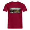 Tempelhof Flugzeug - Männer Premium T-Shirt - Ziegelrot