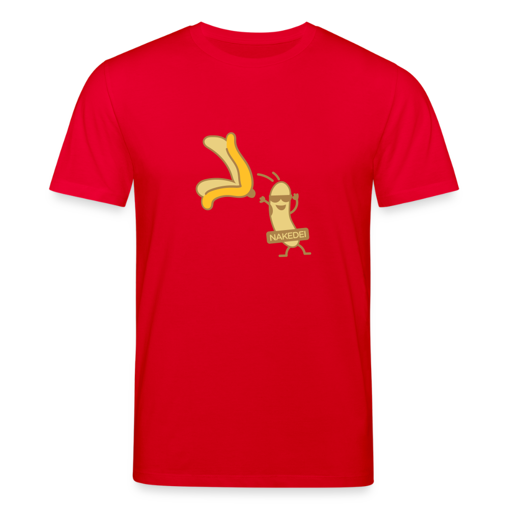 Nakedei - Unisex Bio T-Shirt - Rot