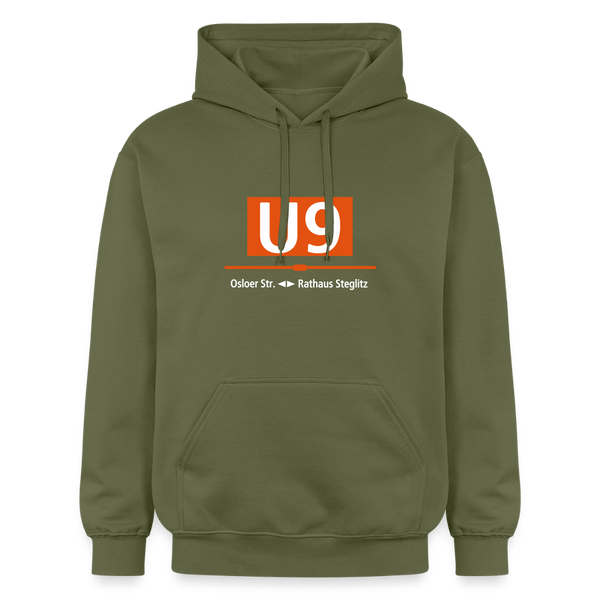 U9 - Hoodie - Militärgrün