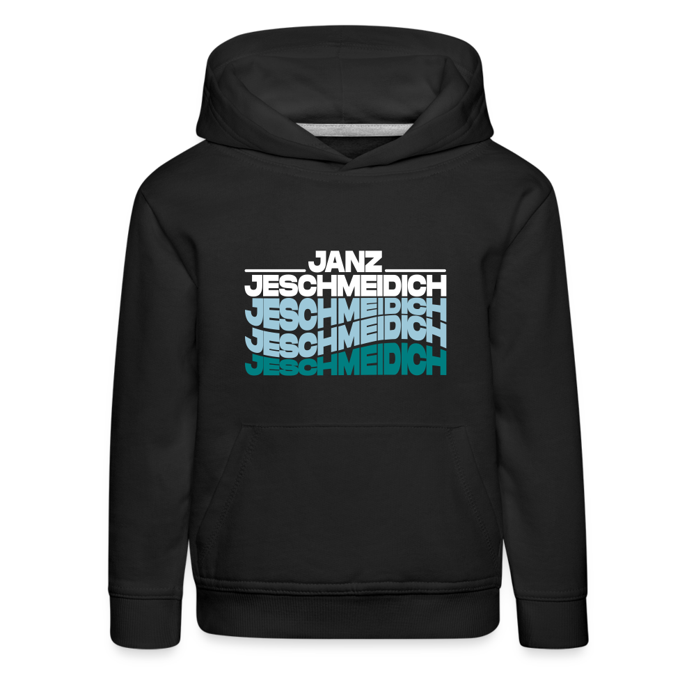 Janz Jeschmeidich - Kinder Premium Hoodie - Schwarz