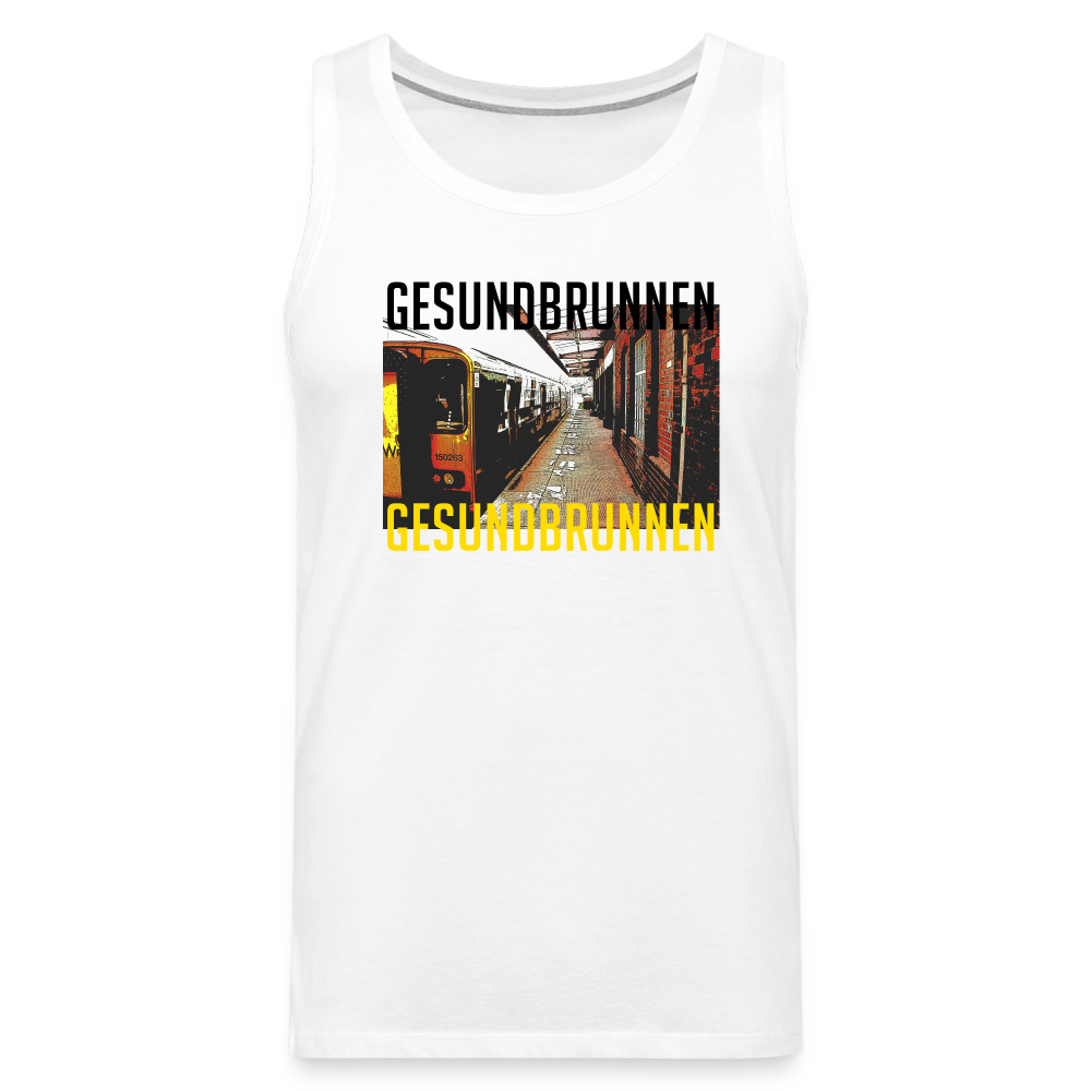 Gesundbrunnen Metro - Männer Premium Tank Top - Weiß