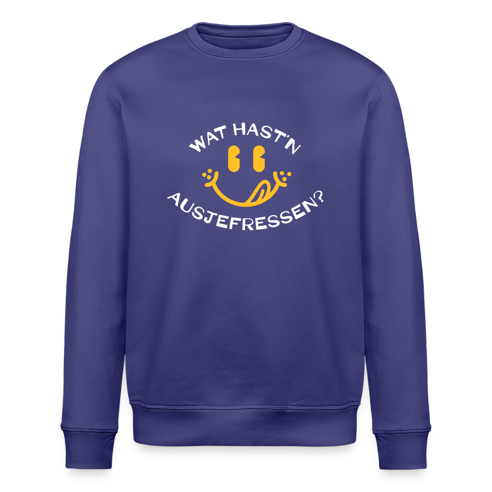 Wat Hast’n Ausjefressen - Unisex Bio Sweatshirt - Dämmerung