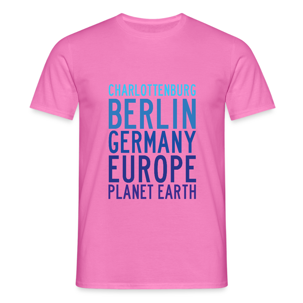 Charlottenburg - Earth - Männer Premium T-Shirt - Pink