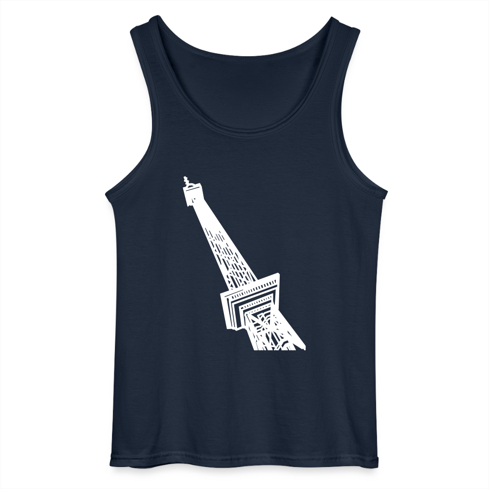 Der Funkturm - Männer Tank Top - Navy