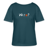 WATN? - Relaxed Rundhals Frauen Bio-T-Shirt - Dunkles Petrol