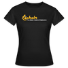 Lächeln is keen Jesichtsbruch - Frauen Premium T-Shirt - Schwarz