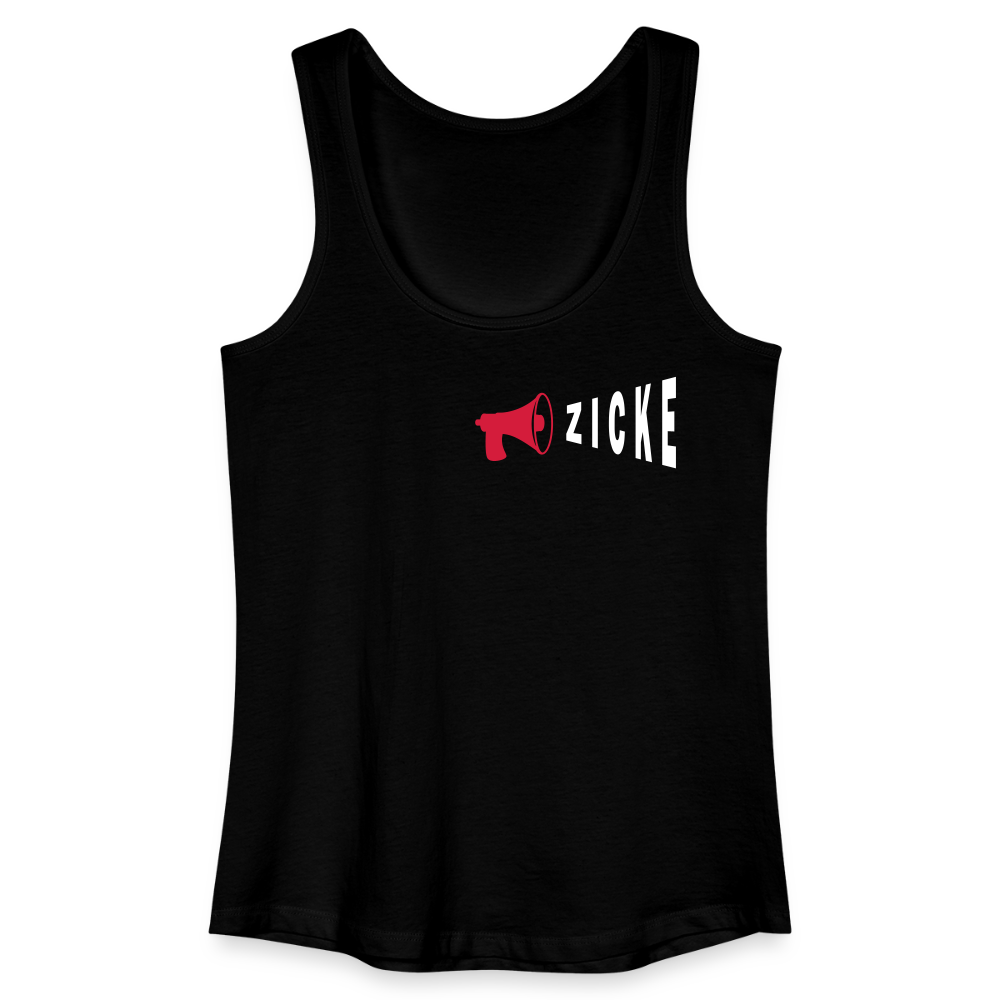 Zicke - Frauen Bio Tank Top - Schwarz
