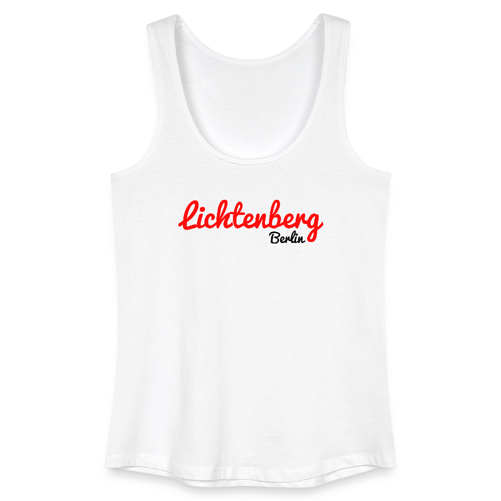 Lichtenberg Berlin - Frauen Bio Tank Top - Weiß