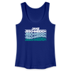 Janz Jeschmeidich - Frauen Bio Tank Top - Königsblau